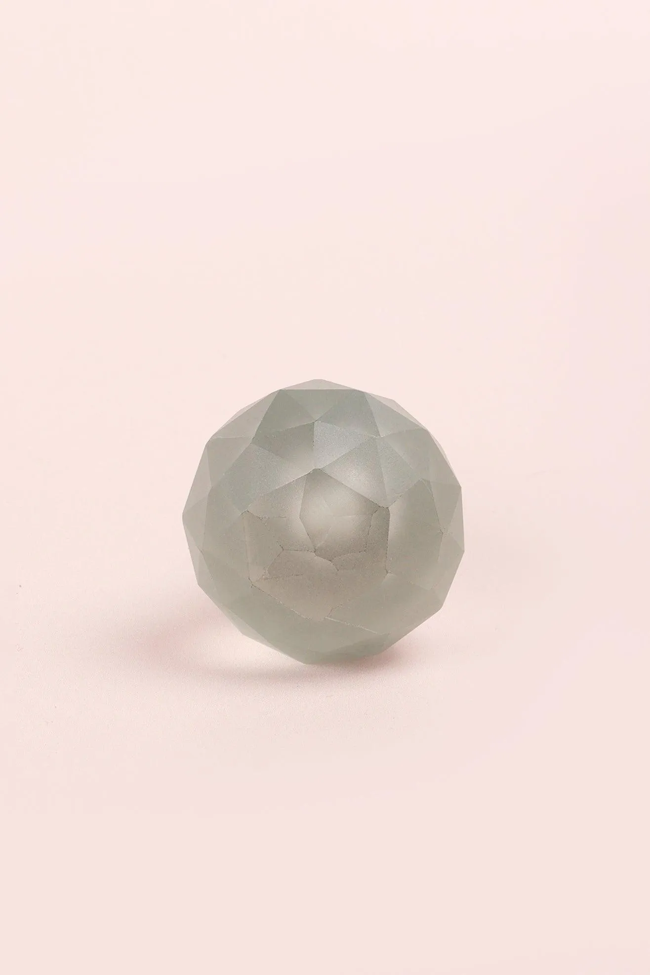 Diamond Sphere Stylish Matt Glass Knobs