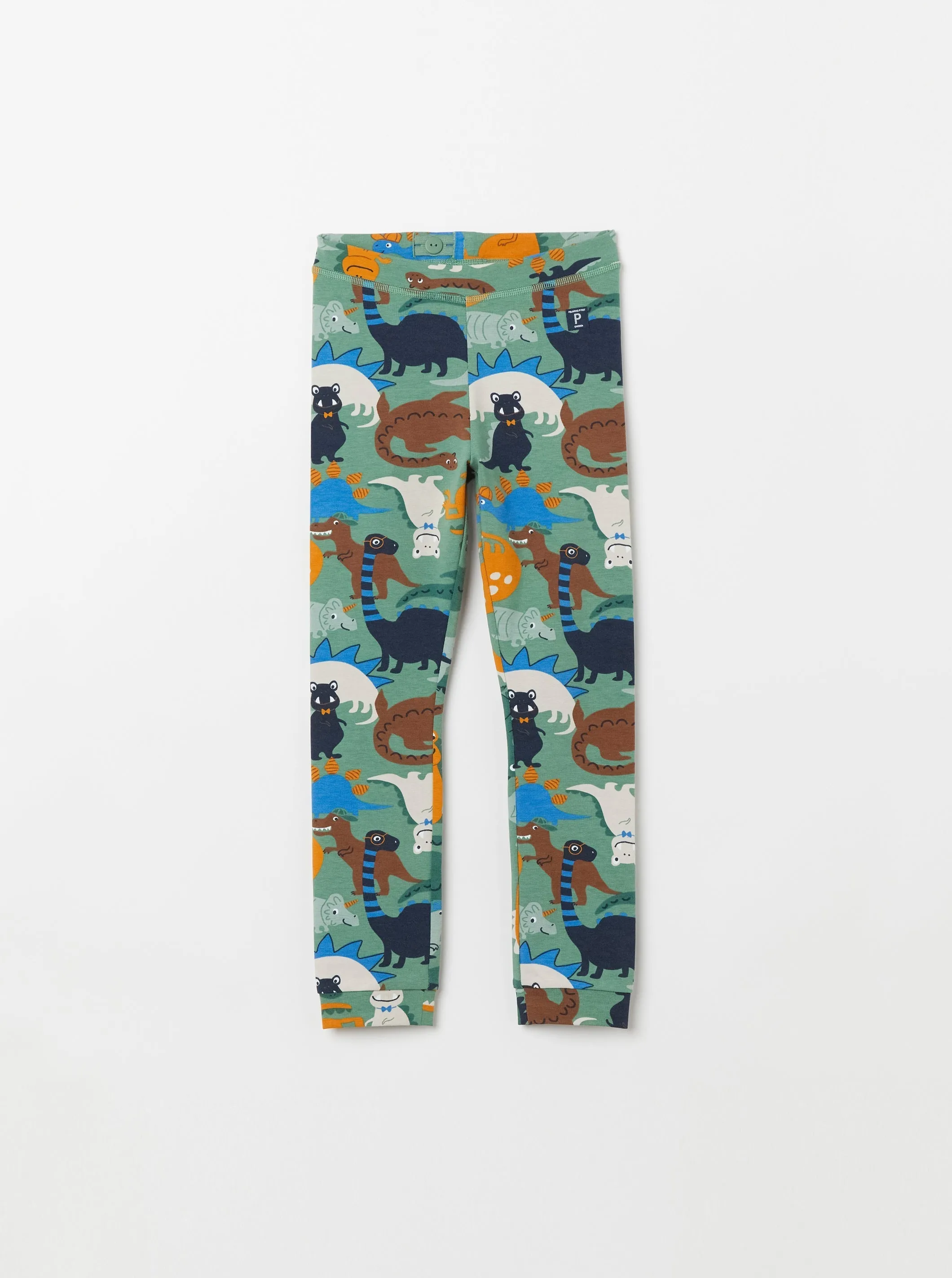 Dinosaur Print Kids Leggings