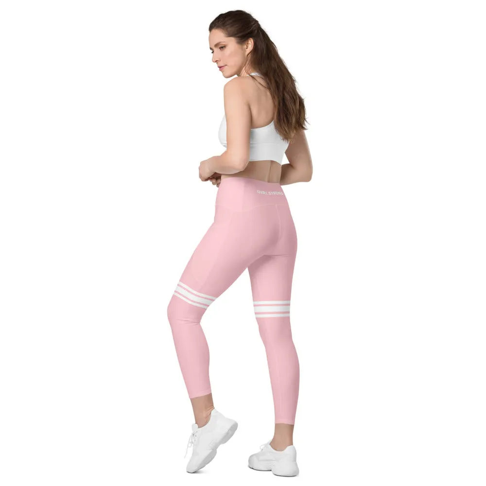 ELEVATED ESSENTIALS, THE PERFECT SIDE POCKET LEGGING THIGH HIGH BALLET PINK