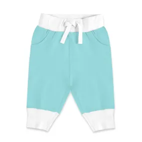 Endanzoo Organic Cuff Pant - Aqua