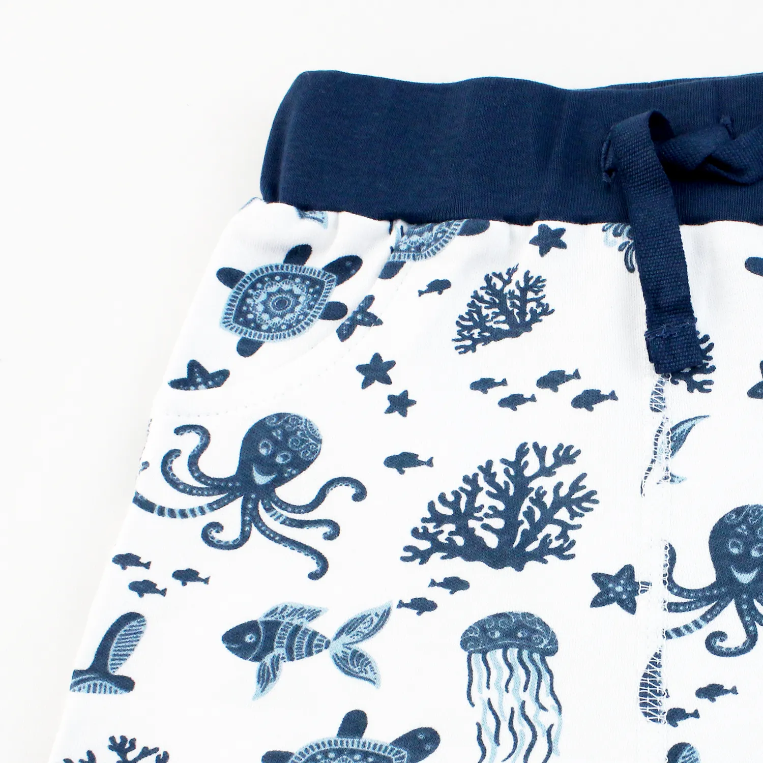 Endanzoo Organic Cuff Pant - Deep Sea