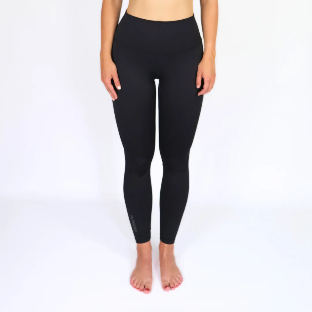 EXOPRO SPORT LEGGINGS ONYX BLACK