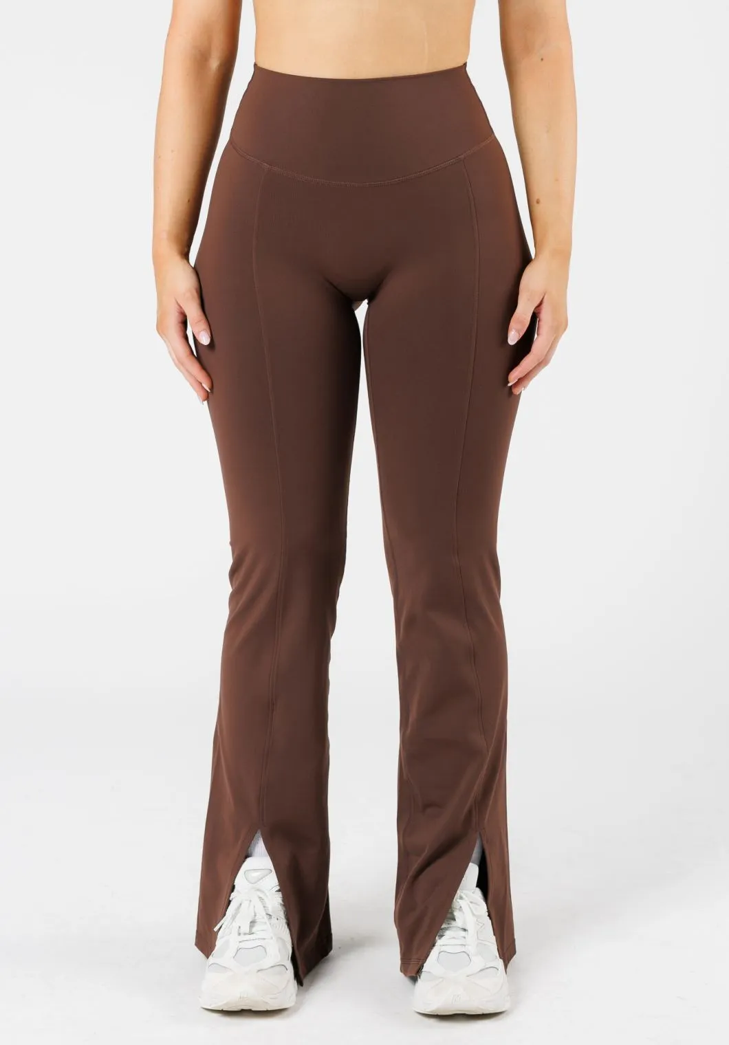 FormLux Front Slit Sculptseam® Plus Flare Legging 32" Earth