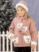 Free Teddy Bears Jacket & Hat Knit Pattern