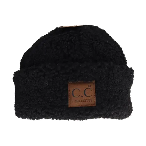 Fuzzy Sherpa Beanie