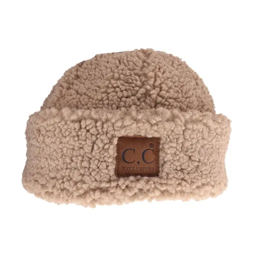 Fuzzy Sherpa Beanie