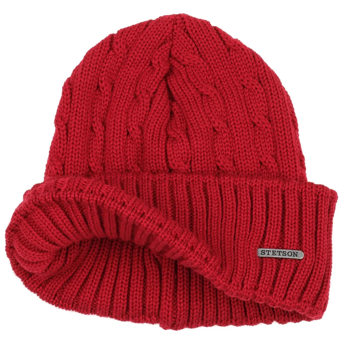 Georgia Wool Knit Hat with Cuff by Stetson