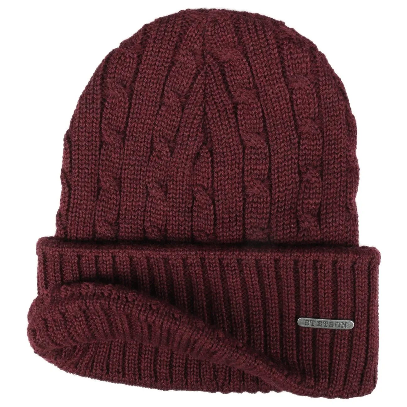 Georgia Wool Knit Hat with Cuff by Stetson