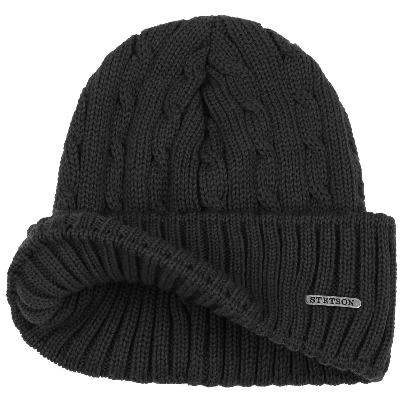 Georgia Wool Knit Hat with Cuff by Stetson