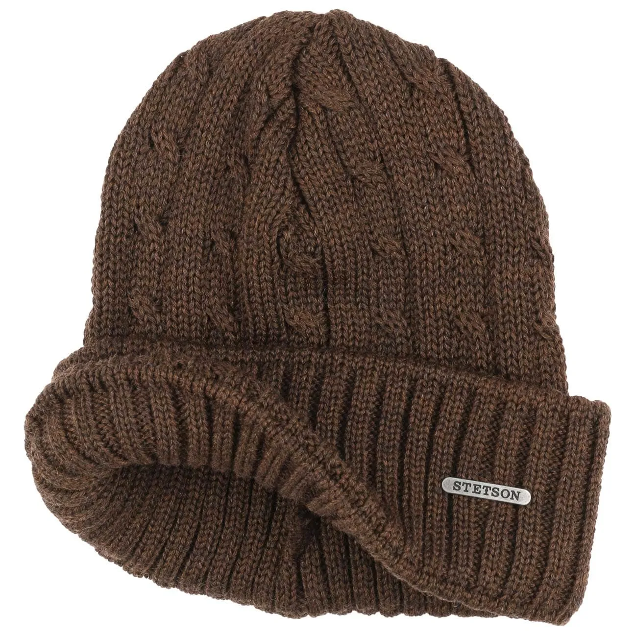 Georgia Wool Knit Hat with Cuff by Stetson