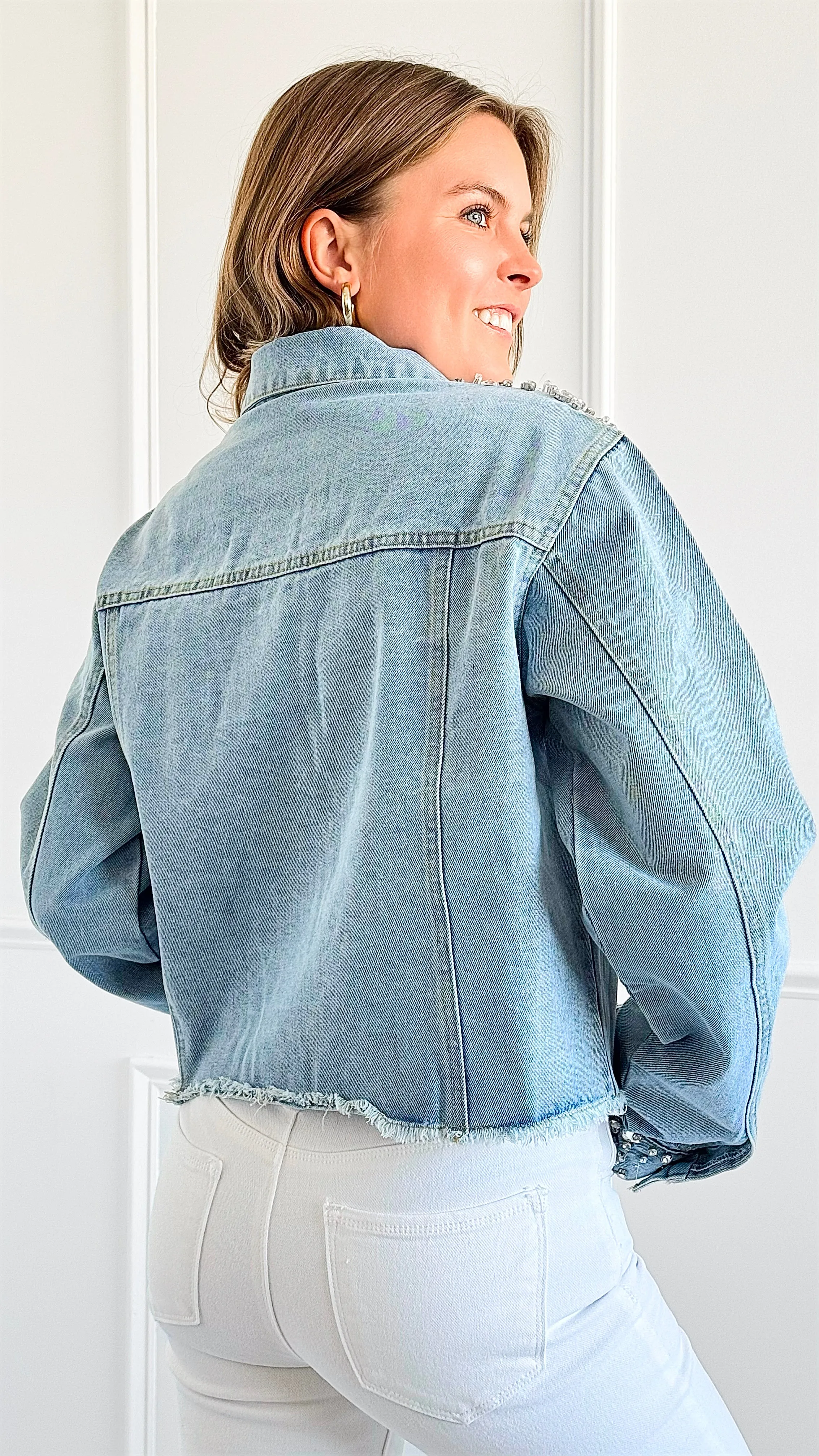 Glitz & Glam Denim Jacket