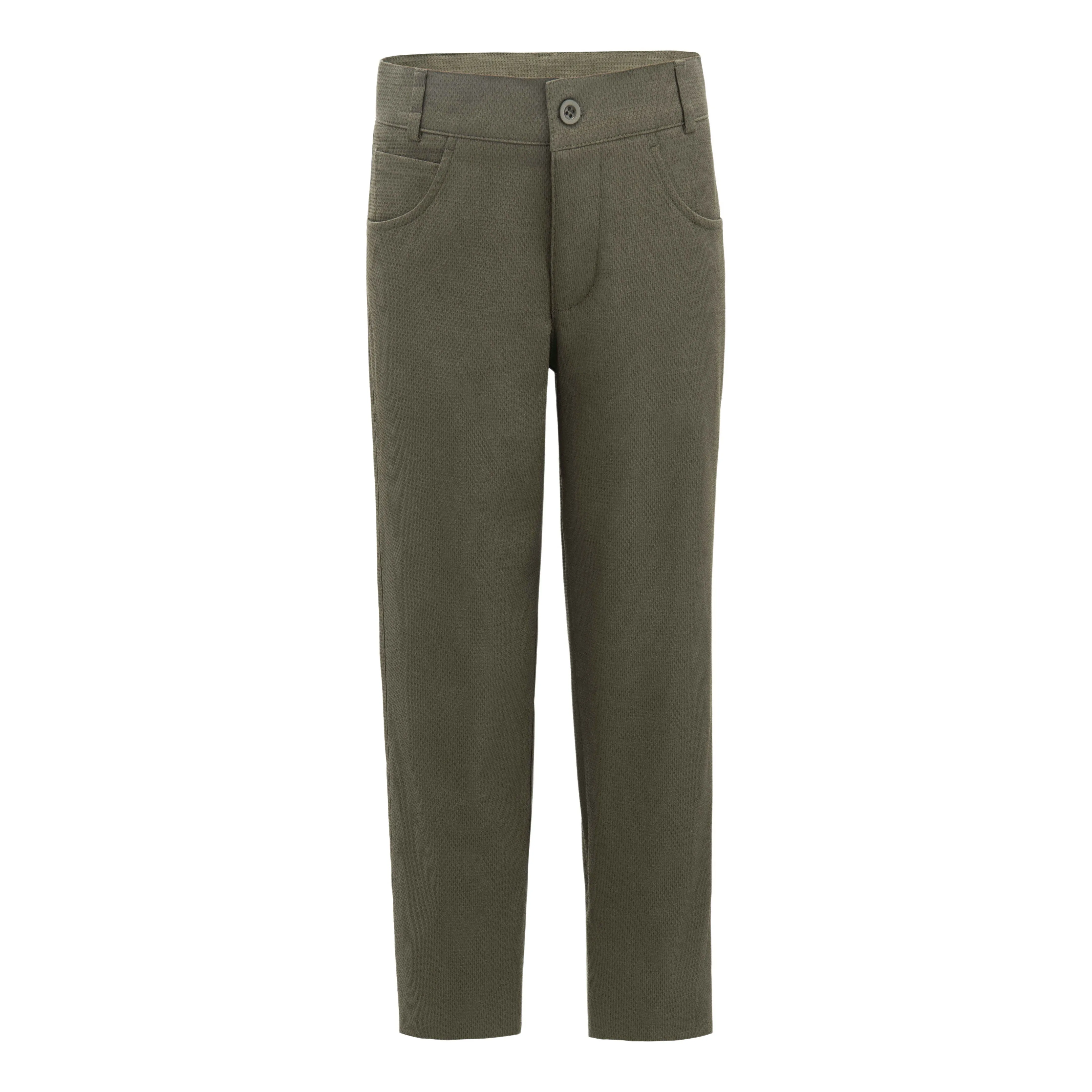 Green Casual Pants for Kid Boys