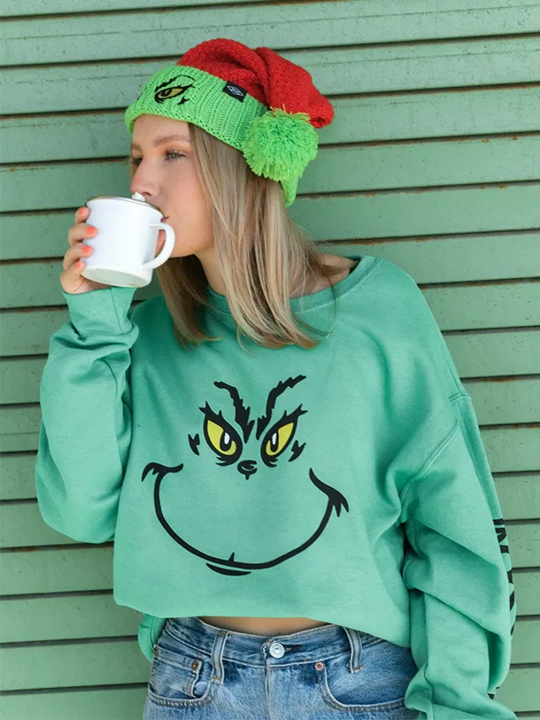 Grinch Holiday Beanie