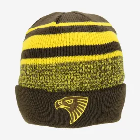 Hawthorn Hawks Mens Adults Cluster Beanie