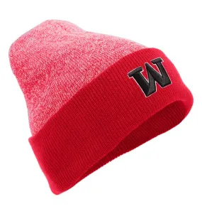 HEATHER TWO-TONE CUFF BEANIE