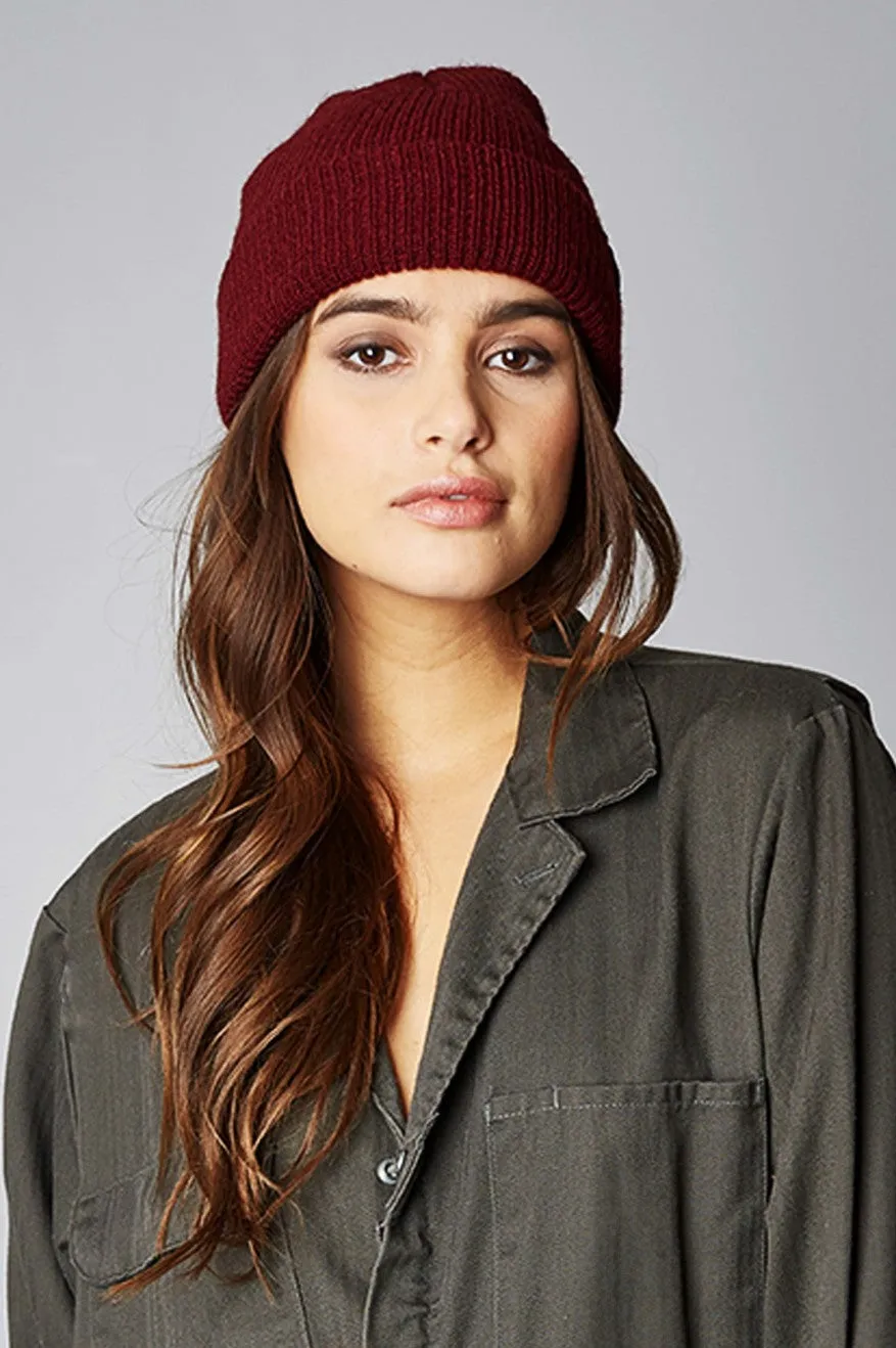 Heist Beanie - Burgundy