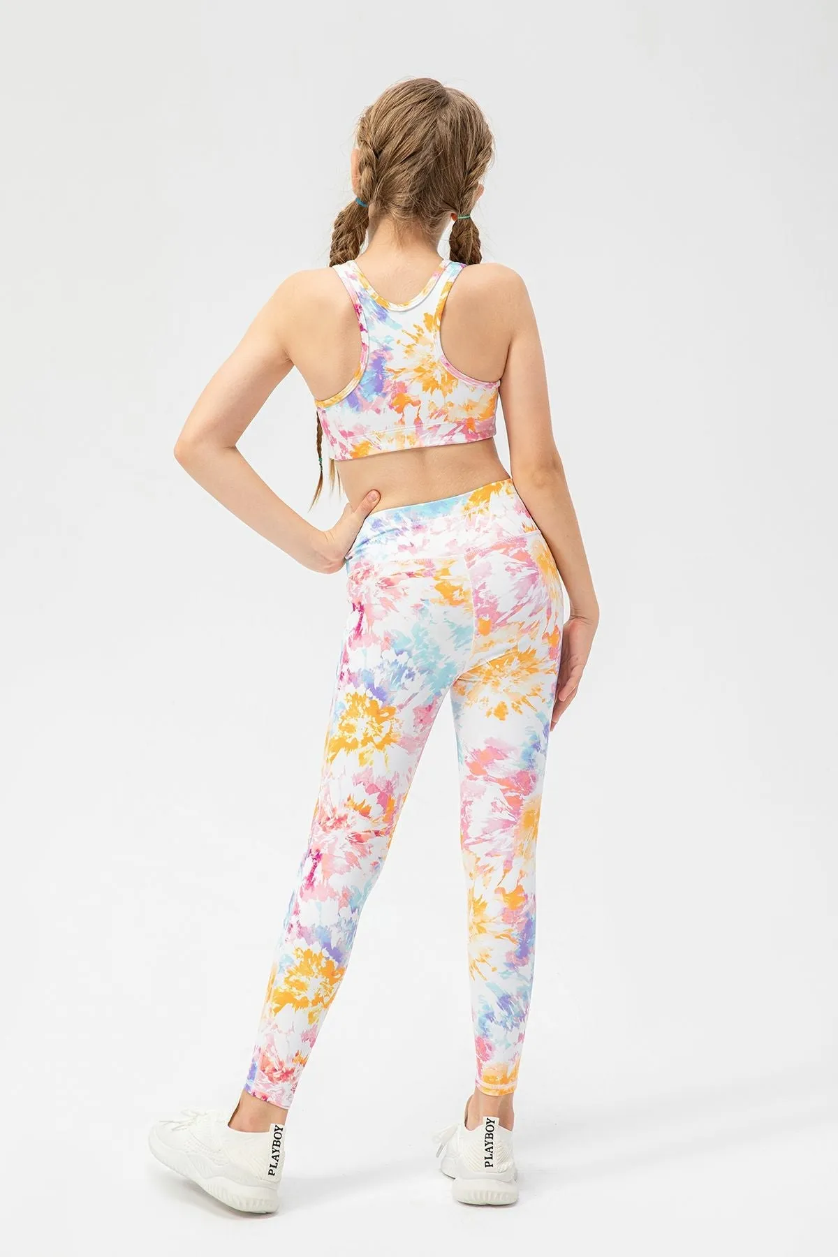 High-Rise Yoga Leggings for Girls