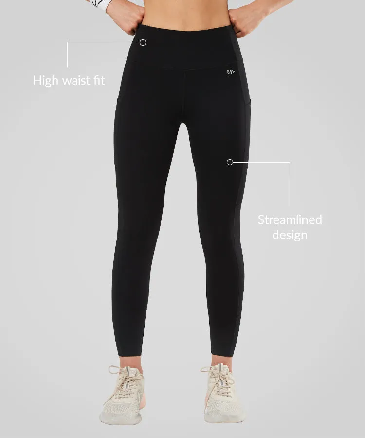 High Waist Sculpting Fitness Gym Leggings 26"| Women's High Support Leggings