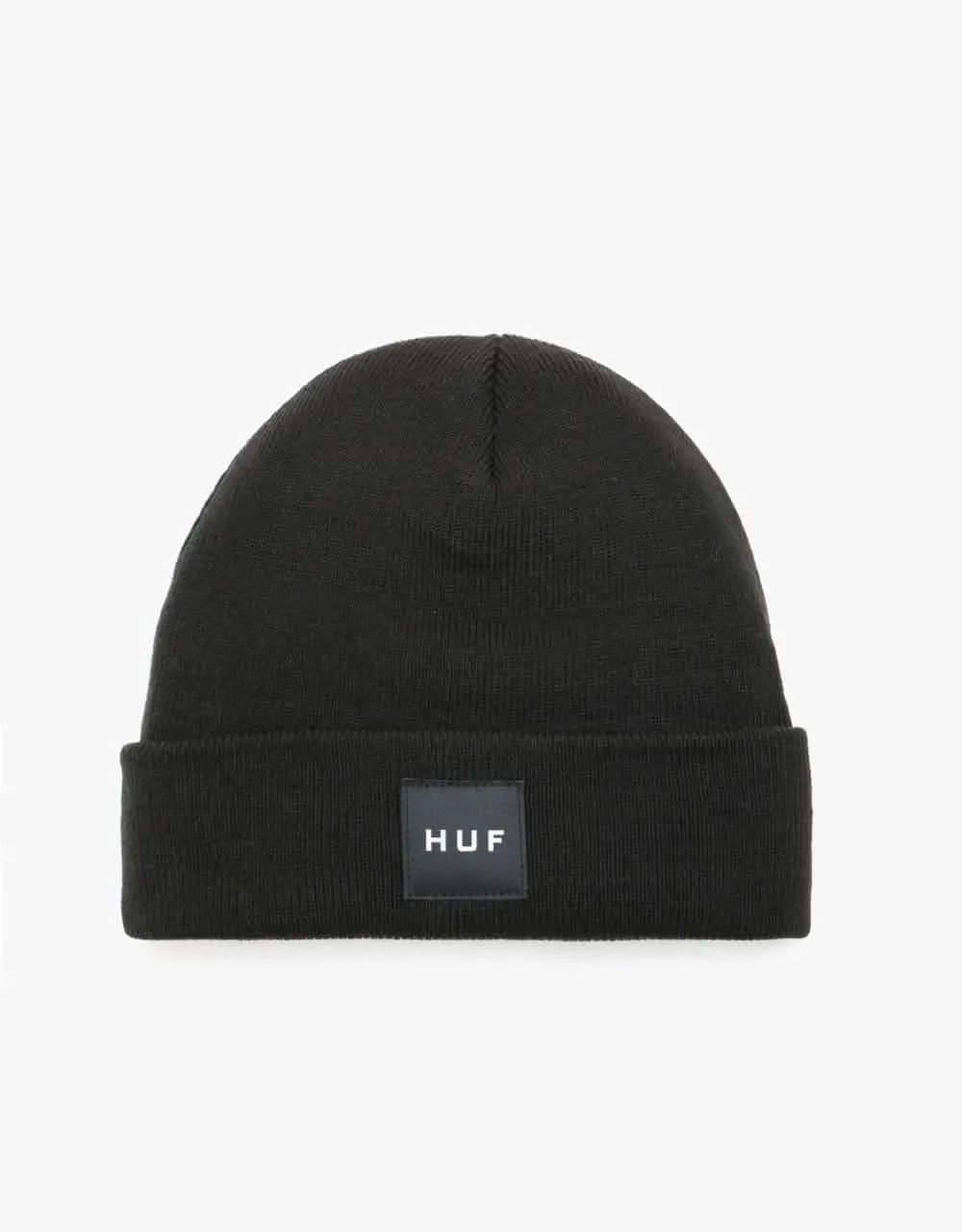 HUF Box Logo Beanie - Black