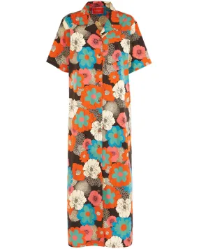 Ice Poppy Bowling Dress