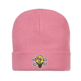 Icecream Bones Knit Cap (Sea Pink)