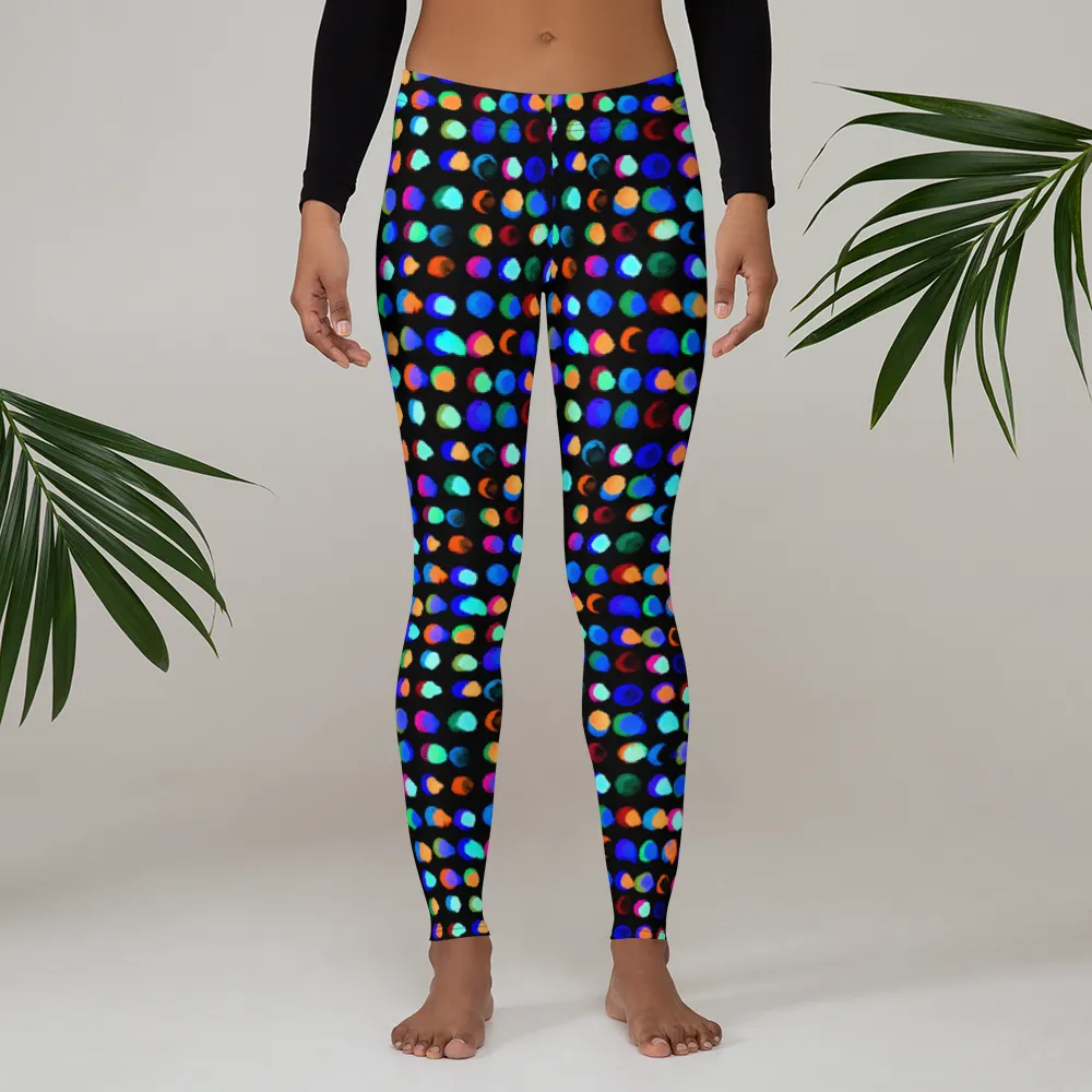 Inverted Ink Dots Leggings