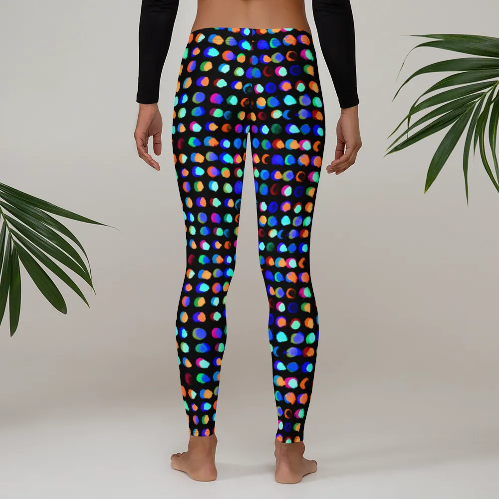 Inverted Ink Dots Leggings