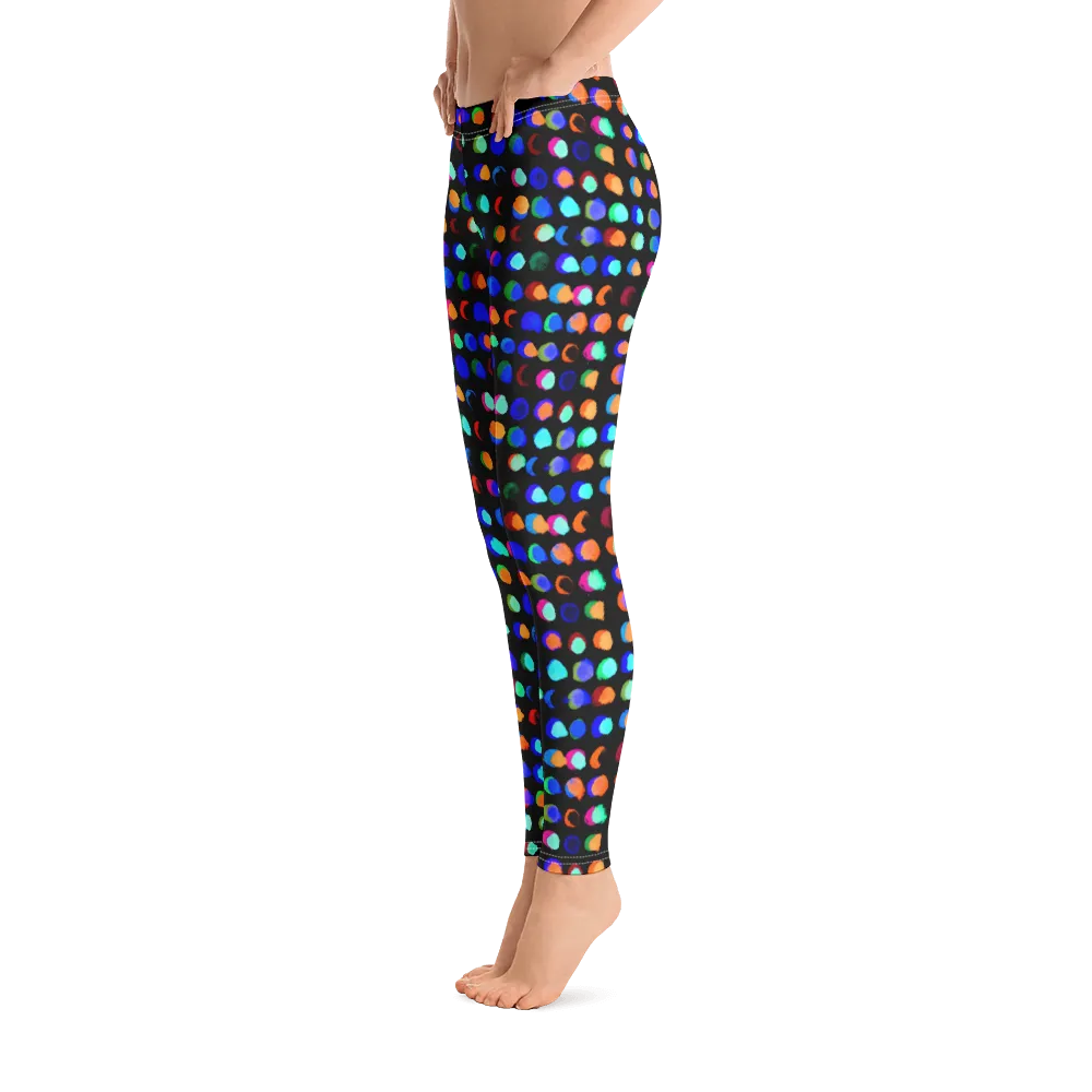 Inverted Ink Dots Leggings