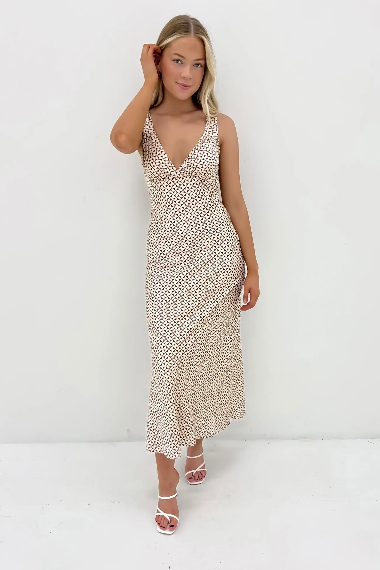 Jacqui Maxi Dress Print