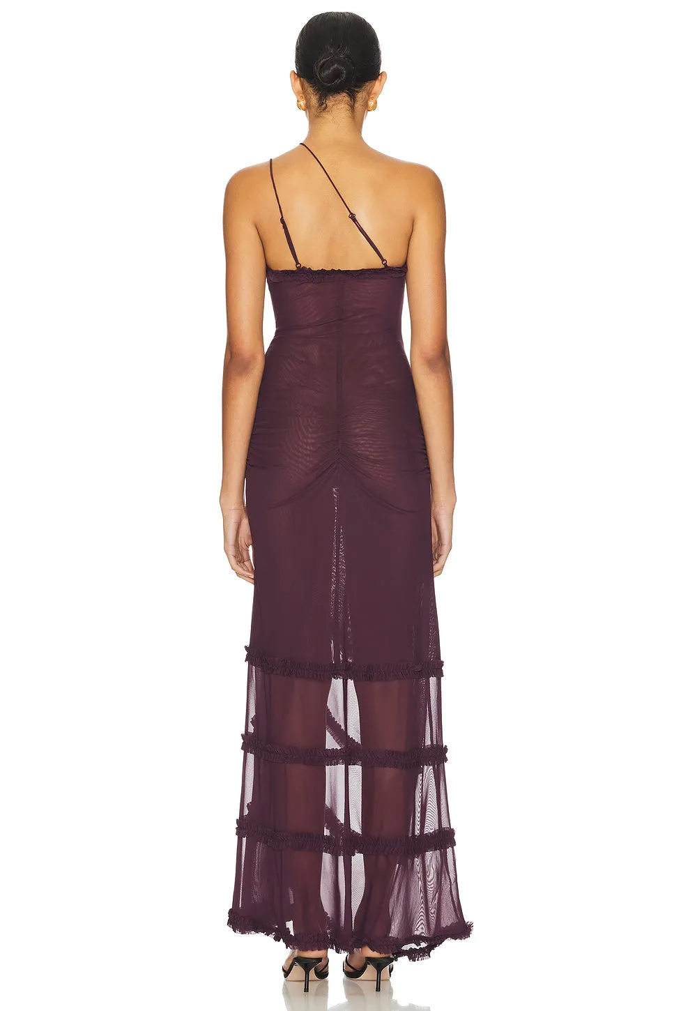 Jaded London Fatale Maxi Dress in Dusk