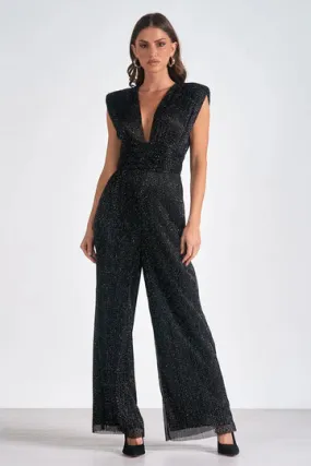 Jasmine Deep V Jumpsuit