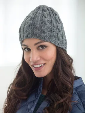 Joann Level 2 Class Cable Hat (Knit)