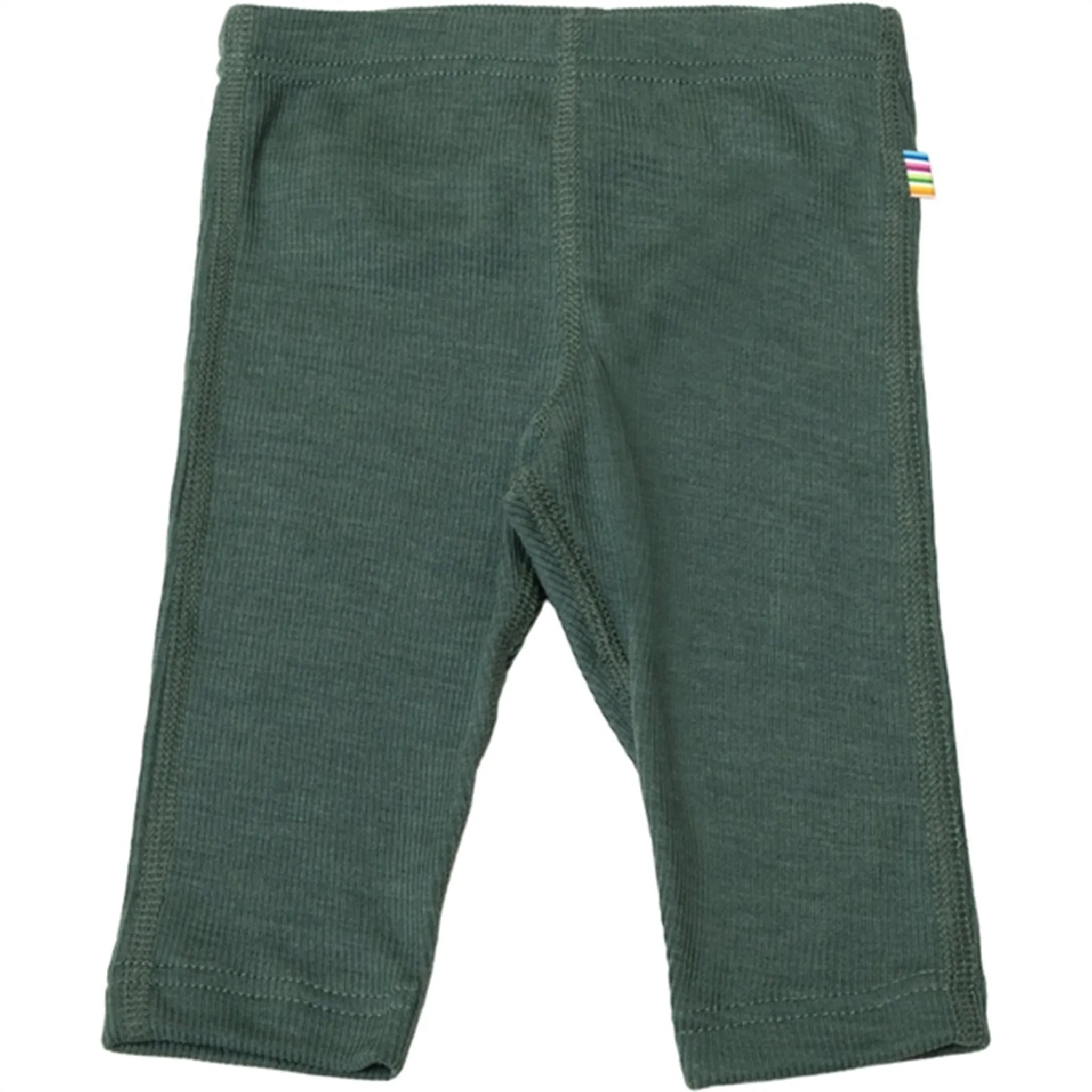 Joha Wool/Silk Dark Green Leggings