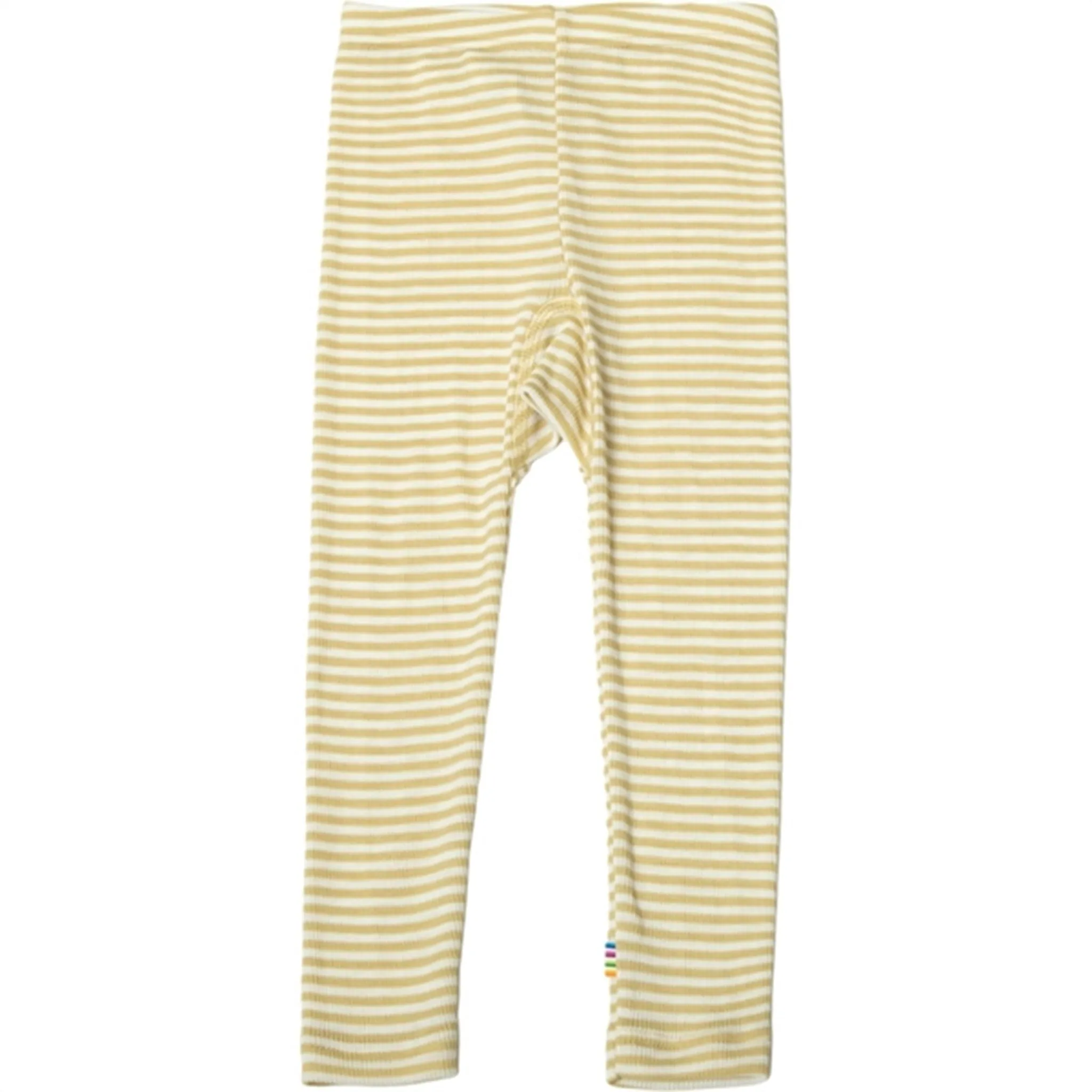 Joha Wool/Silk Yellow Stripe Leggings