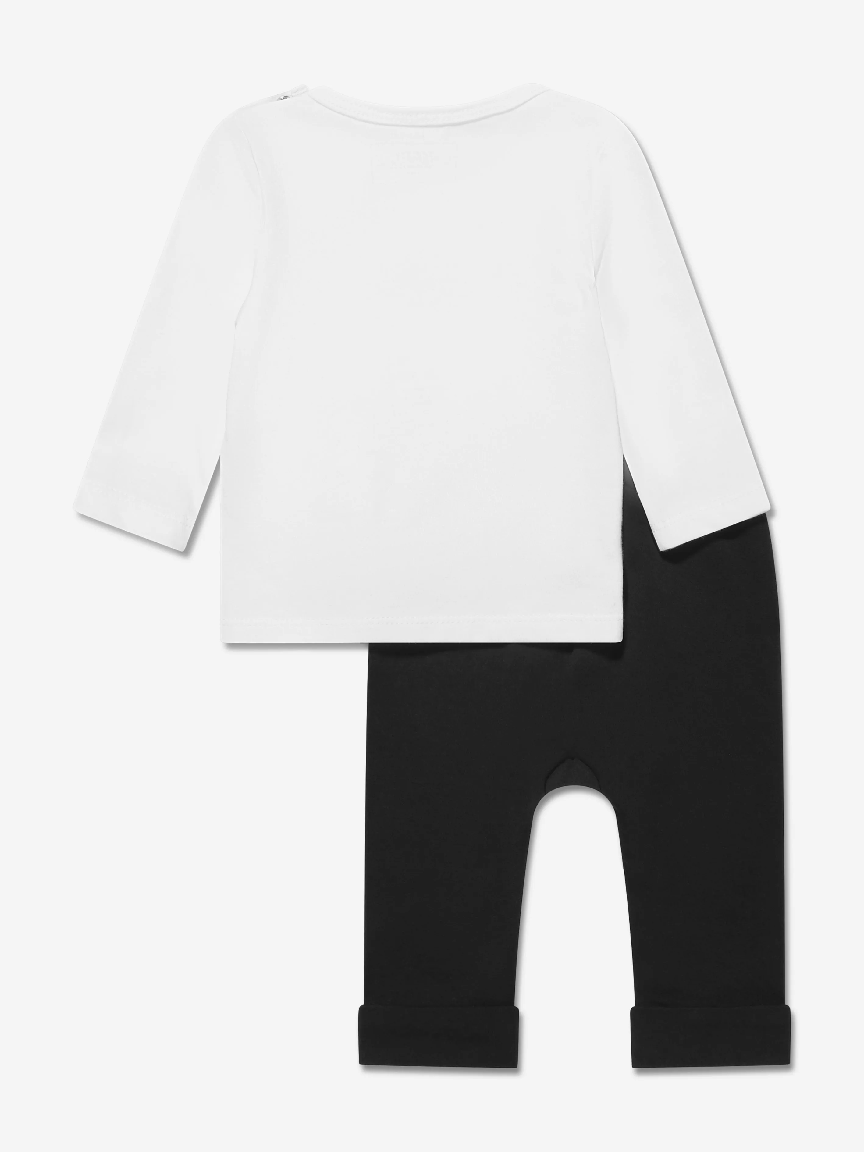 Karl Lagerfeld Baby Boys T-Shirt And Leggings Set in White