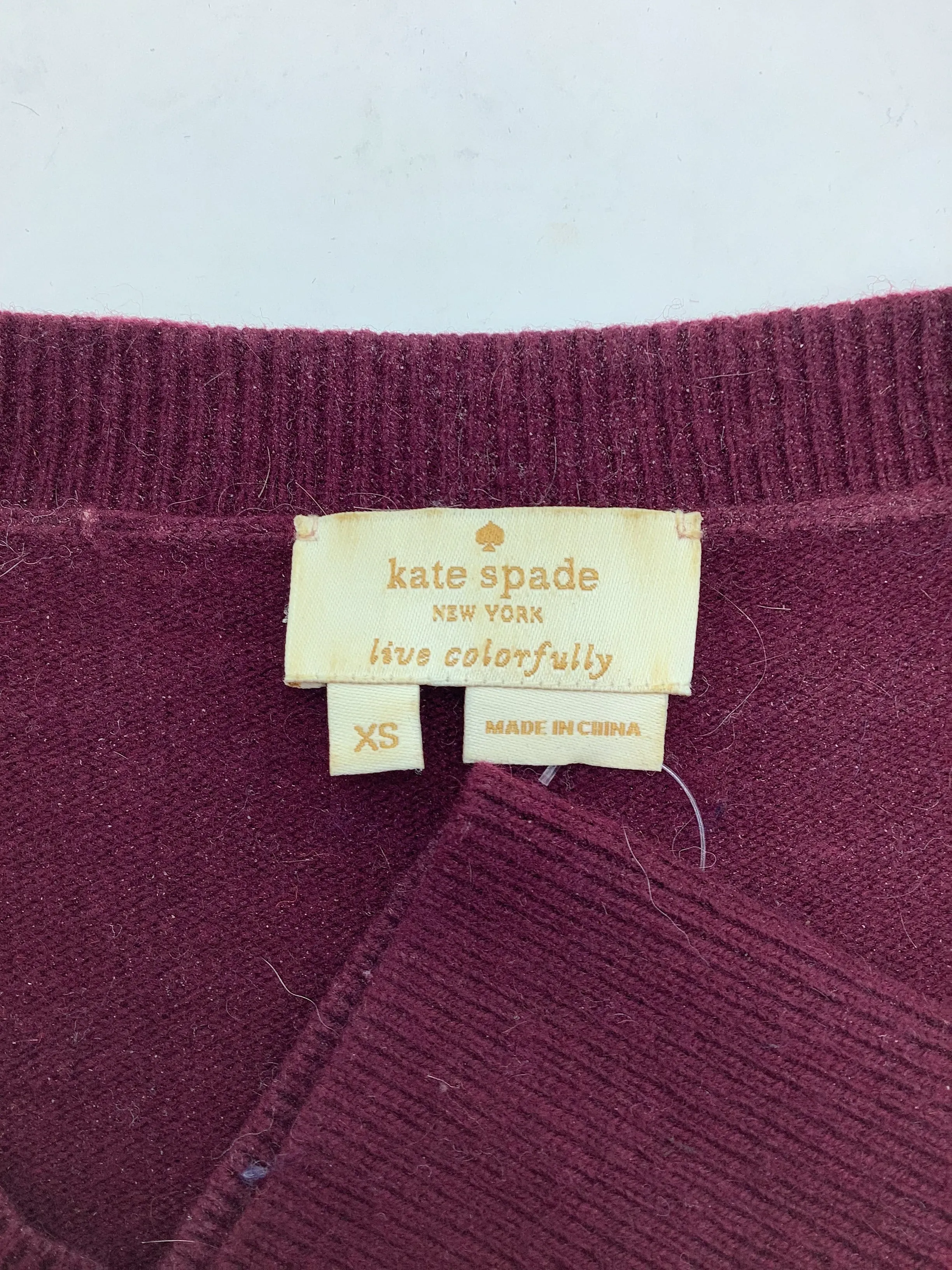 Kate Spade Sweater Crew Neck Size: XS