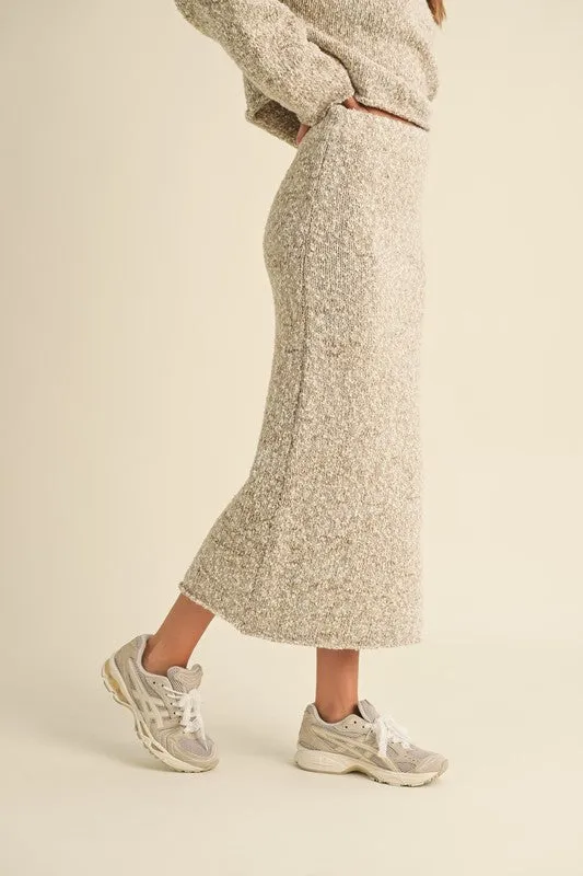 Knitted Midi Skirt