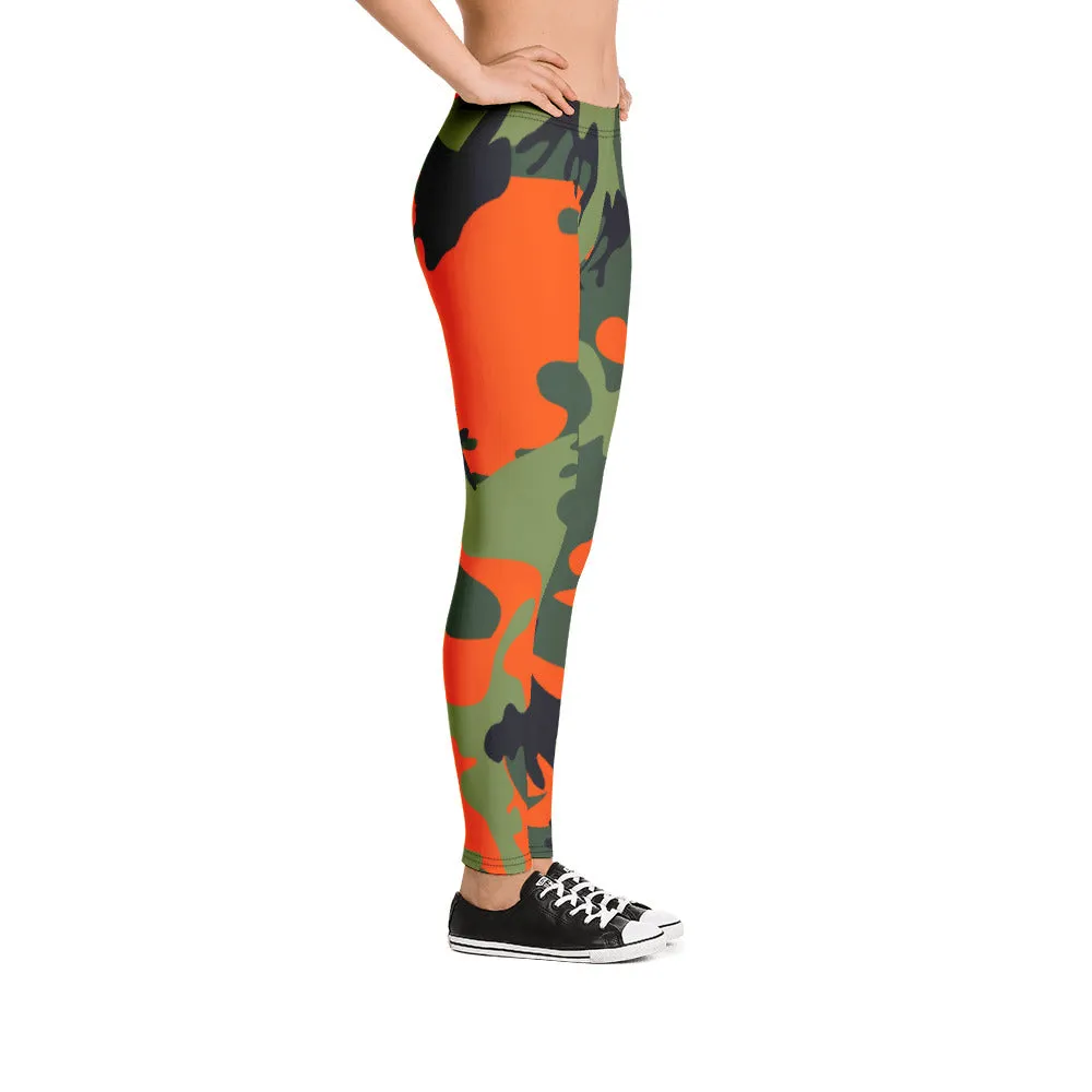 Leggings Camo Orange