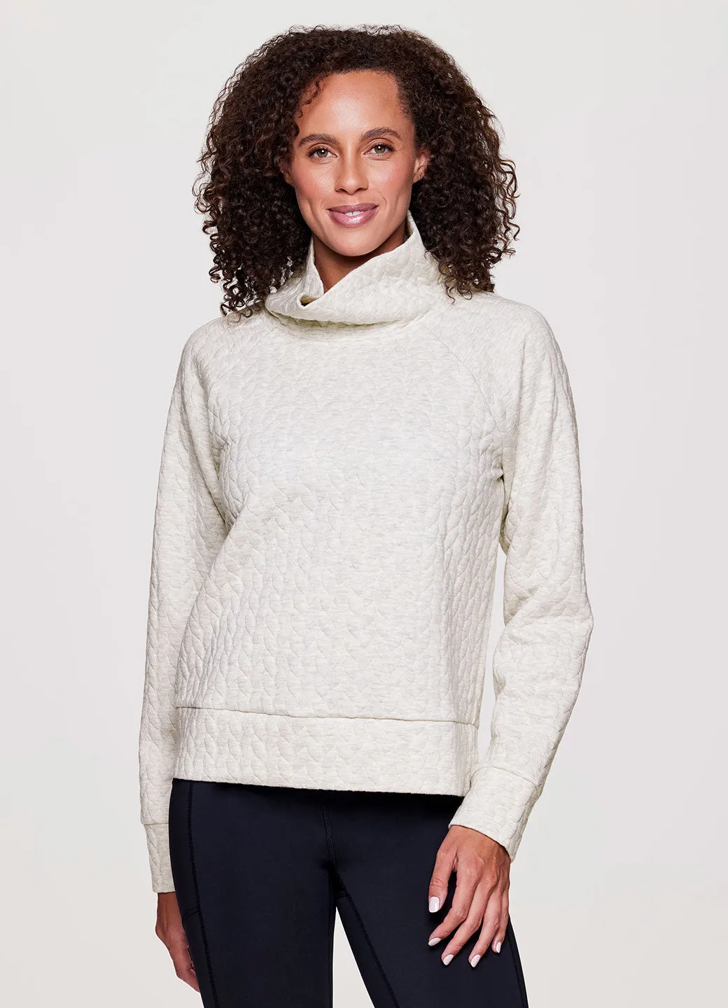 Lennox Cable Cowl Neck Pullover