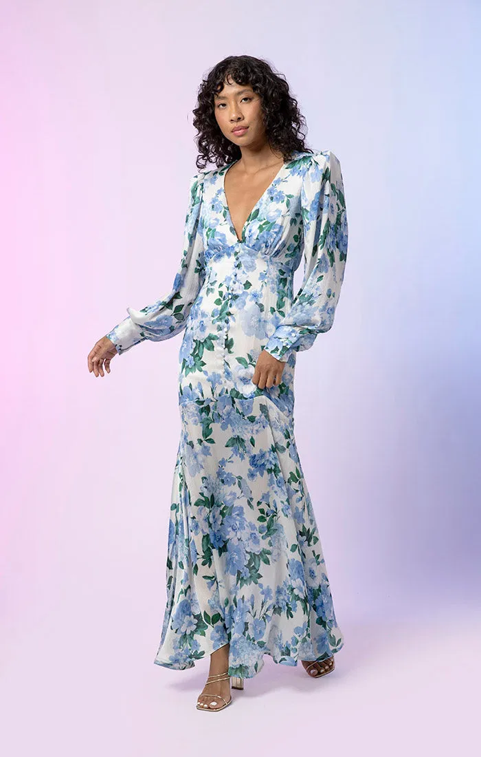 LISETTE LONG SLEEVE MAXI DRESS