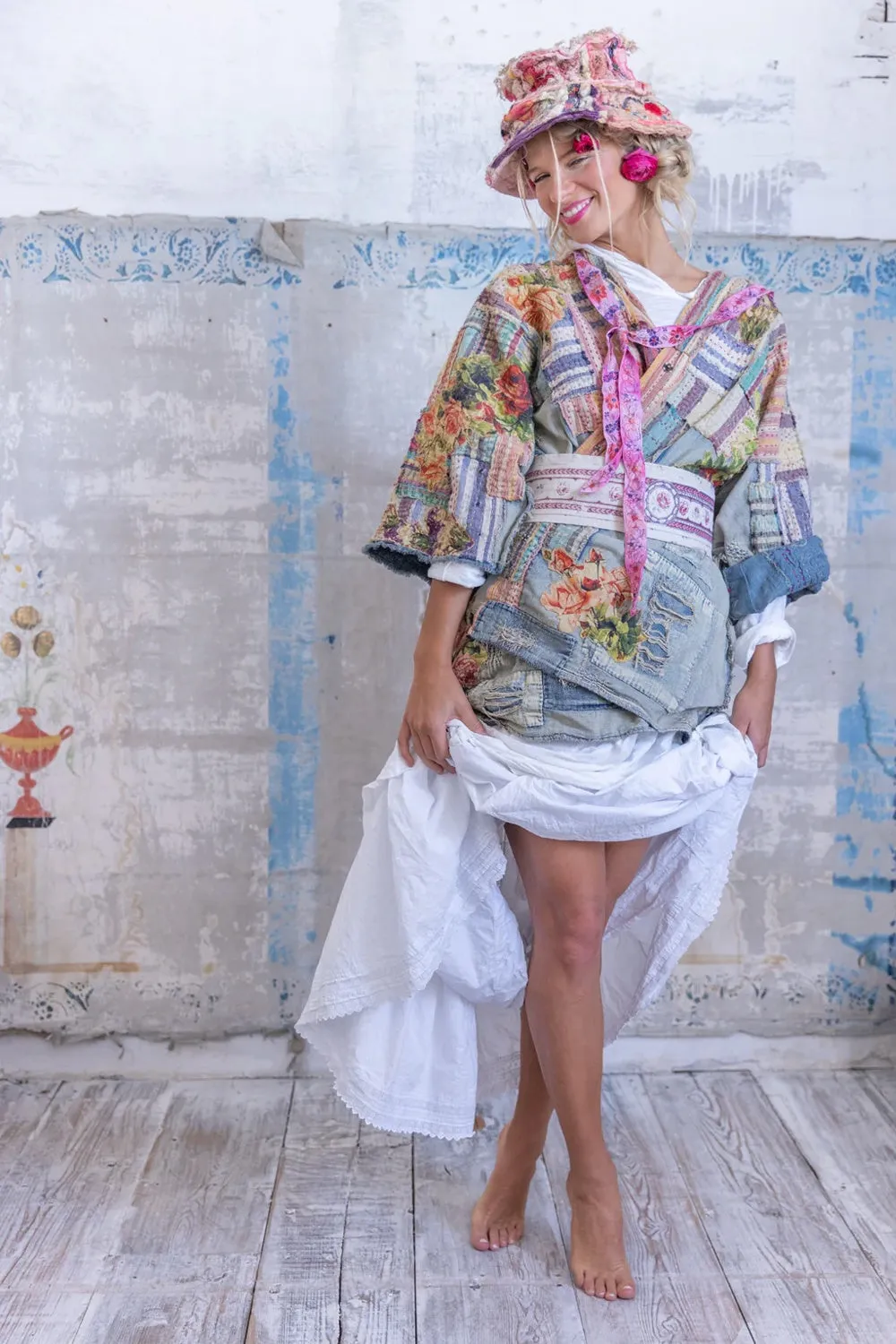 MAGNOLIA PEARL DENIM HIPPIE KIMONO JACKET 815 TULUM