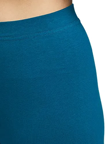 Max Women's Regular Fit Blue Teal Leggings 2XL