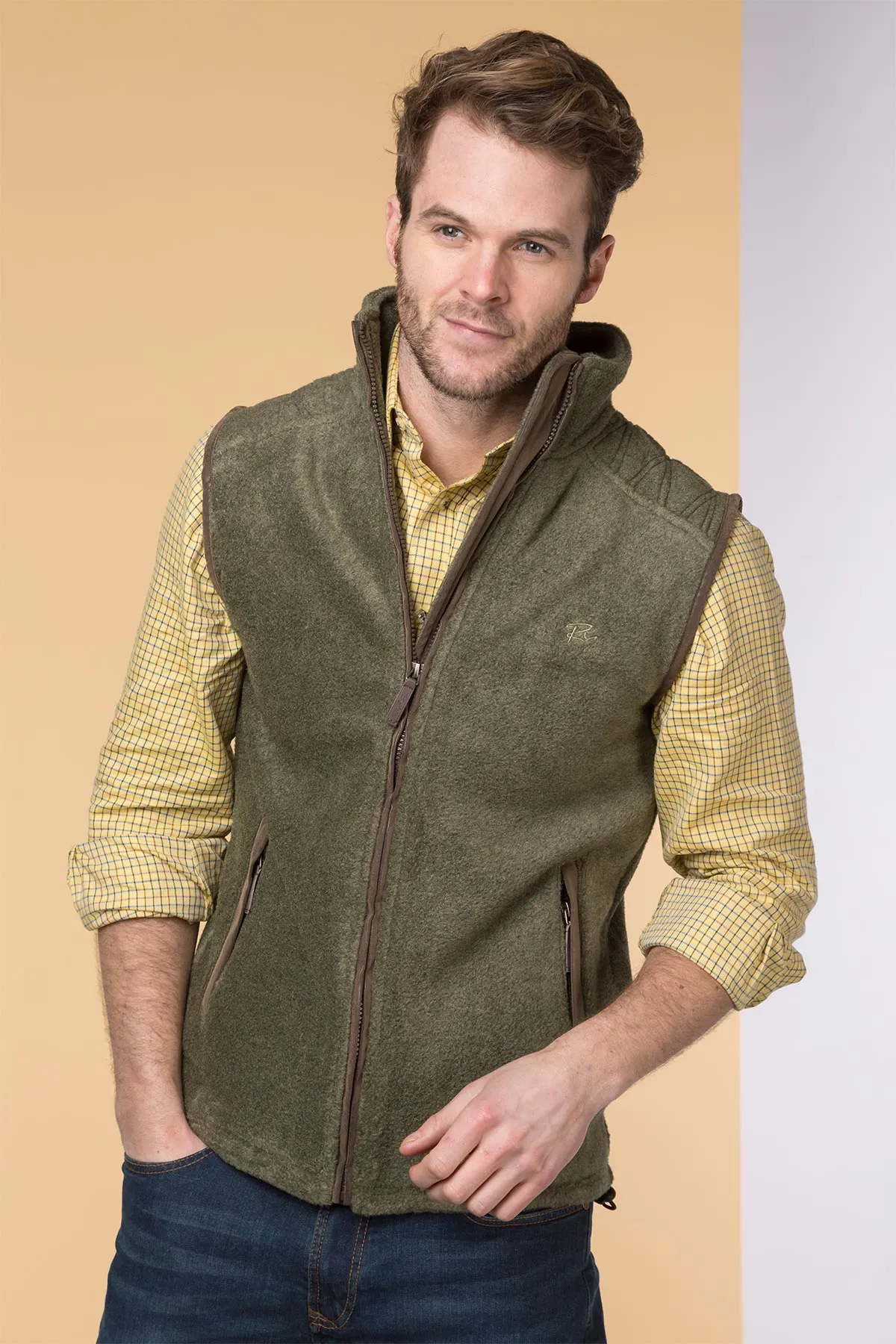 Men's Fleece Gilet - Egton