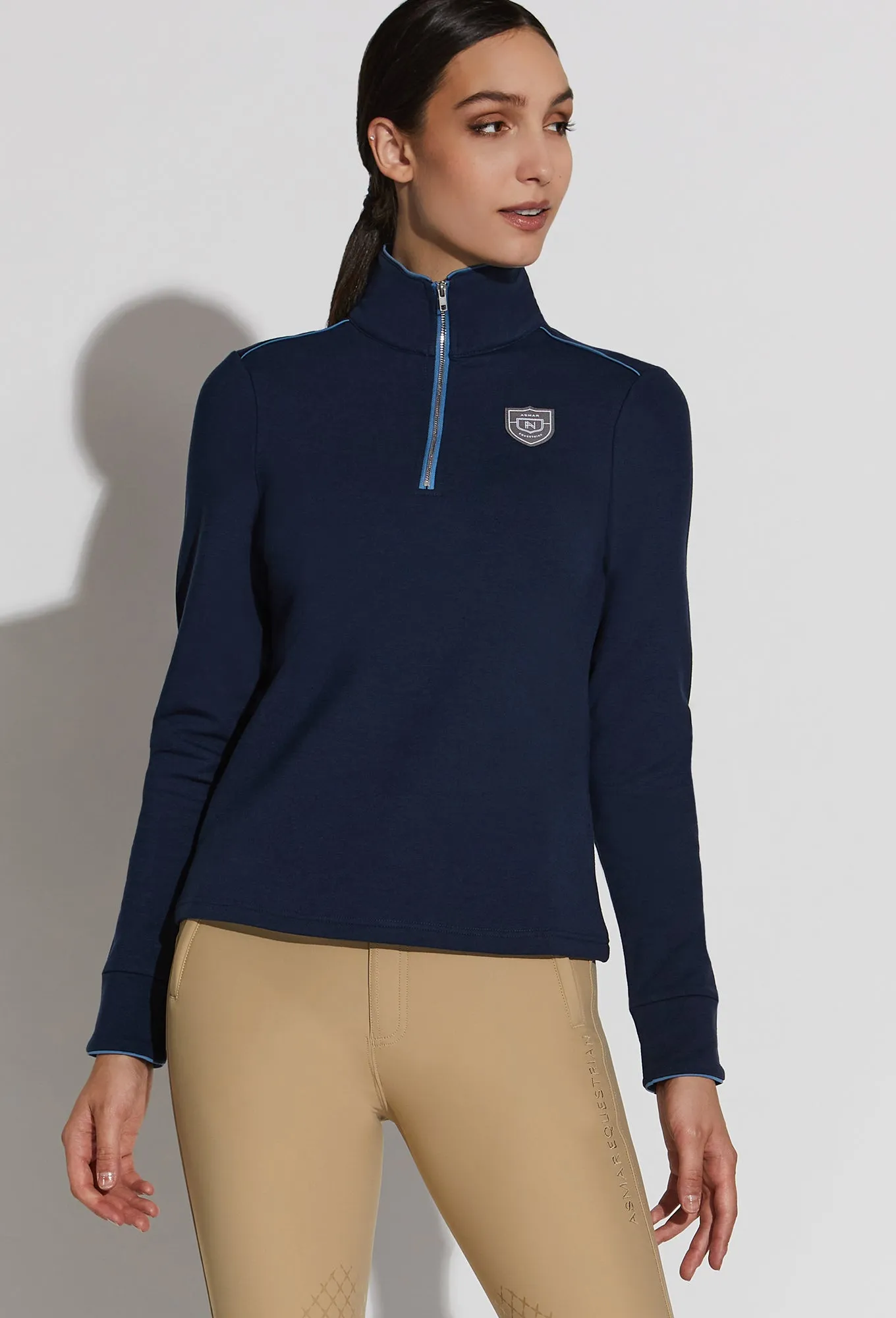 Merino & Bamboo 1/4 Zip Sweatshirt