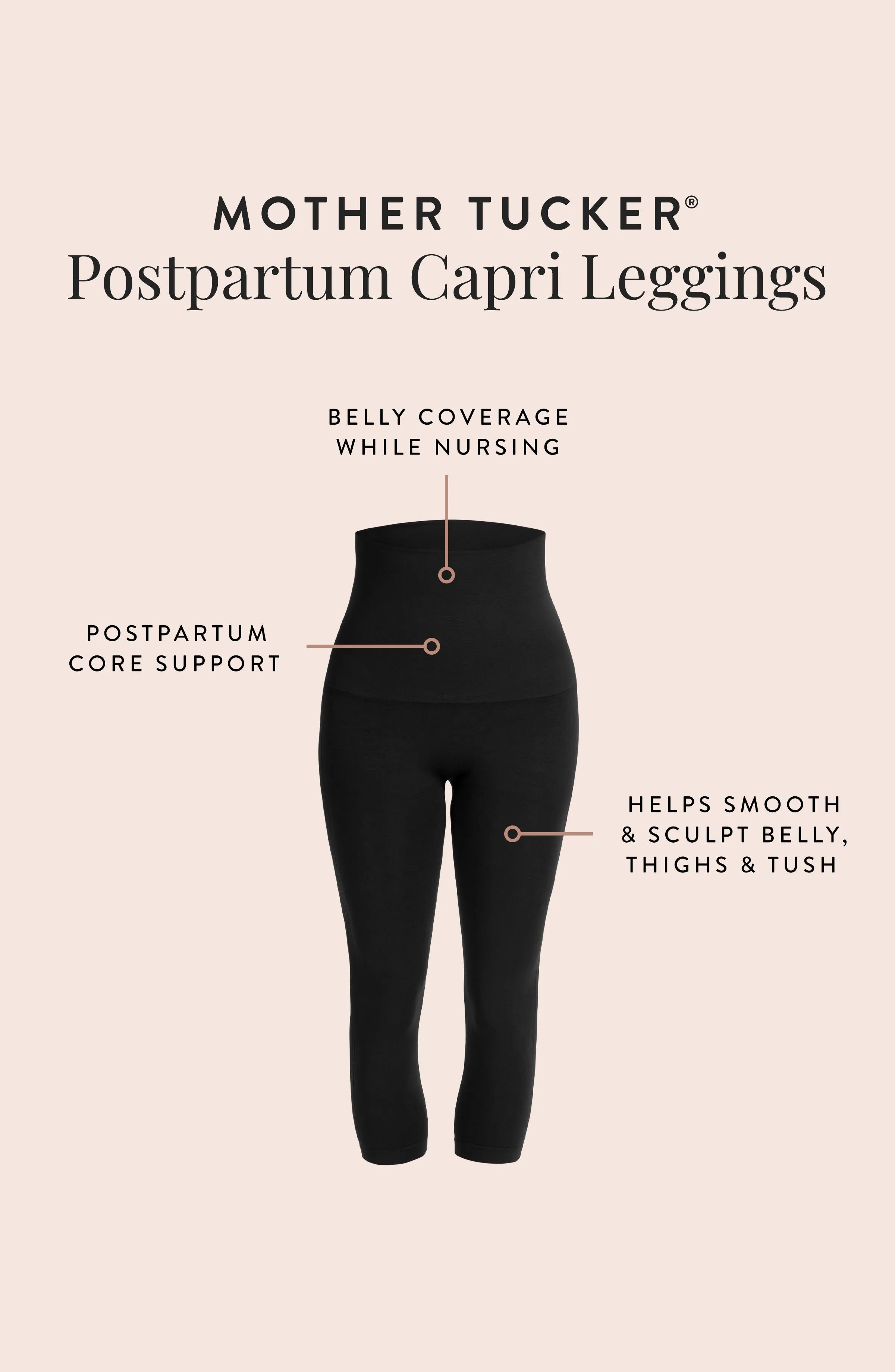 Mother Tucker® Compression Capri Leggings