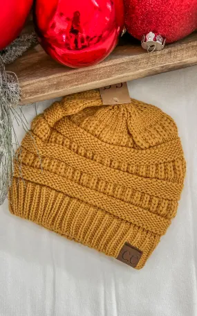 Mustard CC Beanie *