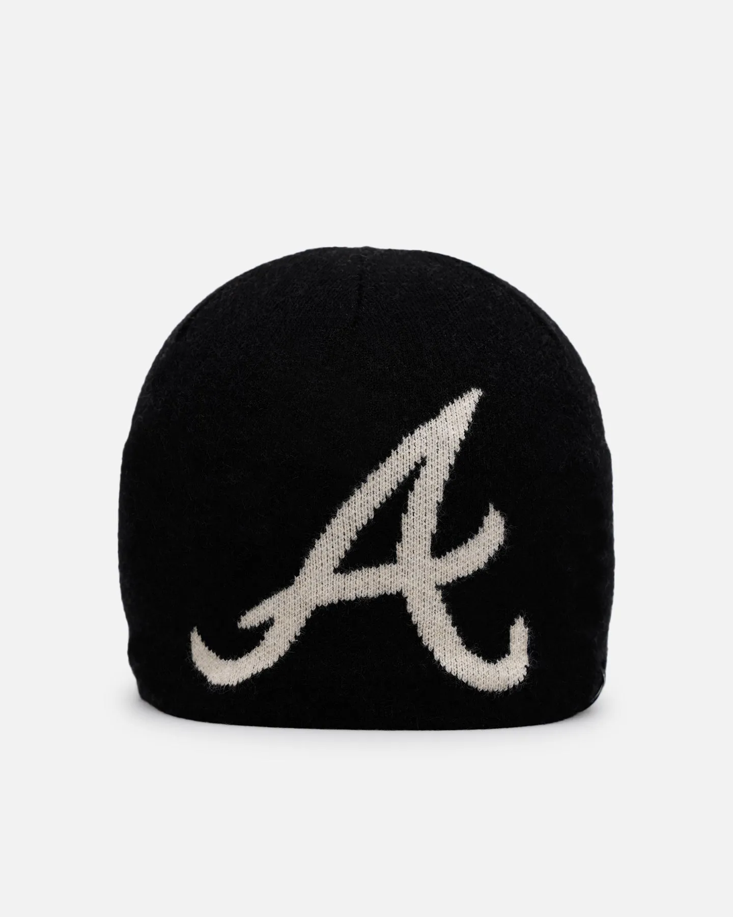 New Era Atlanta Braves Mega Logo Beanie Black