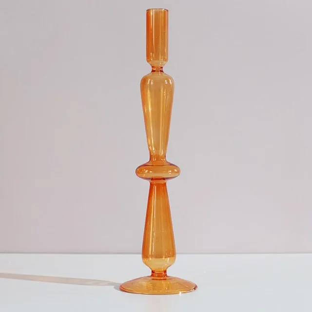 Nordic Stylish Bubble Glass Candle Holder