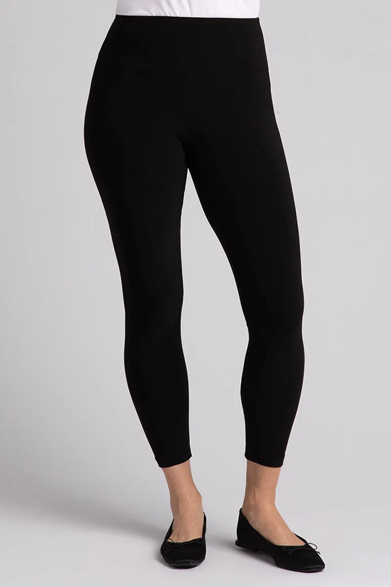 Nu Yoke Legging | Black