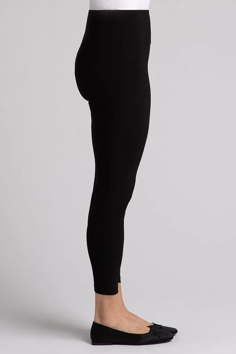 Nu Yoke Legging | Black